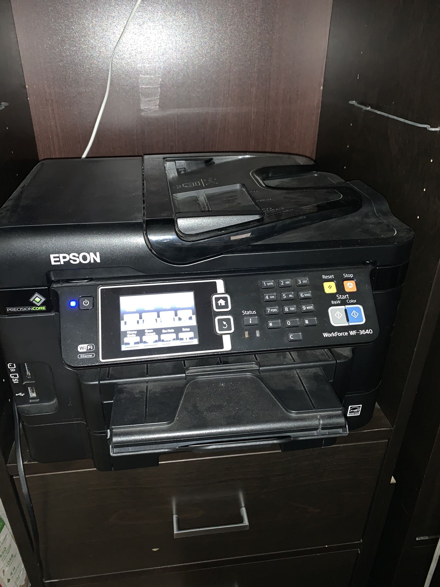 Epson All In One Printer Fax Scan Copy Wf 3640 For Sale In North Attleborough Ma Offerup 2722