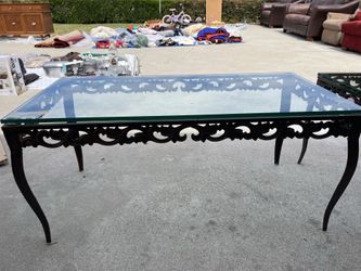 Glass tables