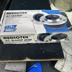 Tweeter Speakers Car Stereo Bass Clear Sound 