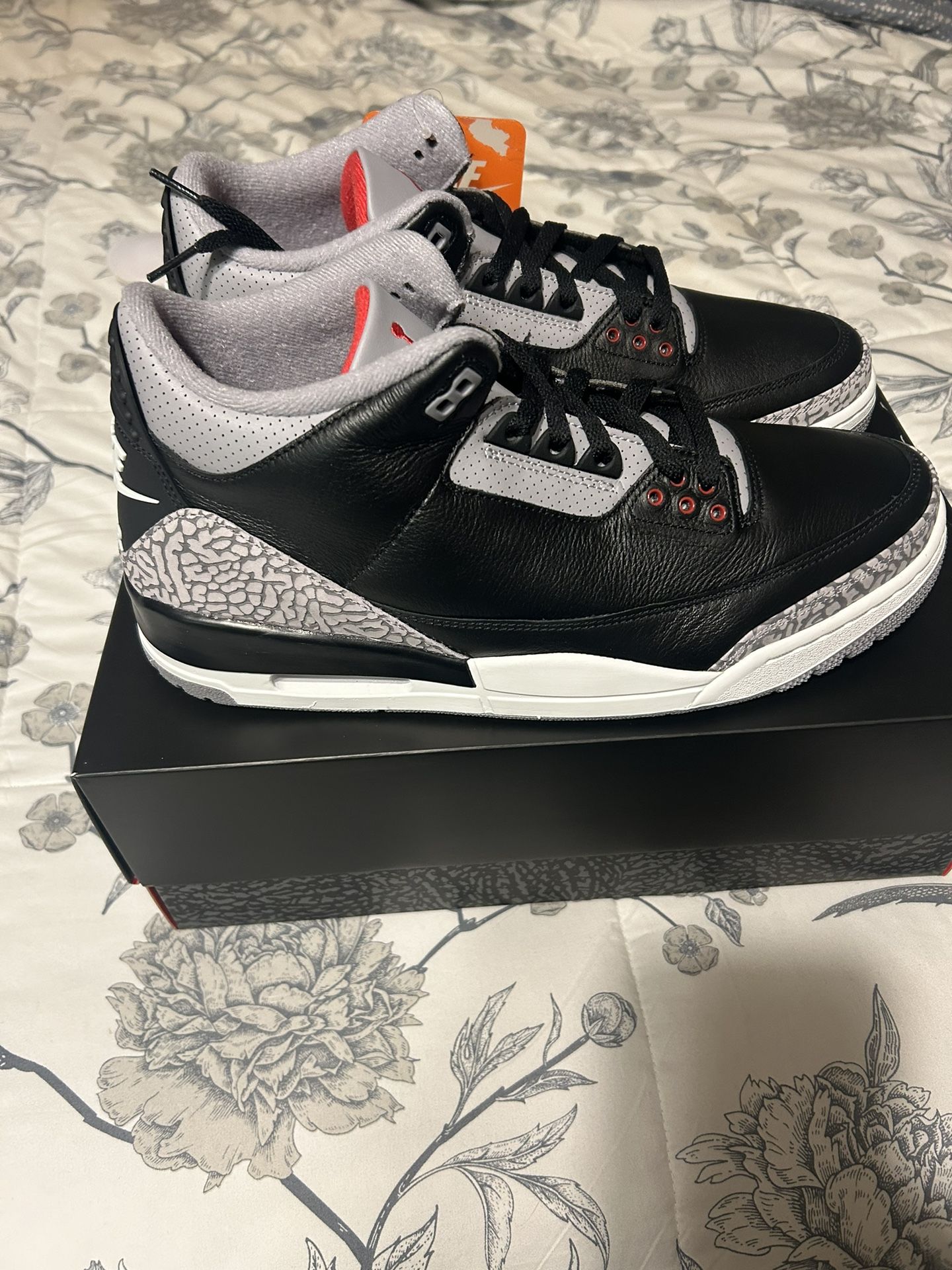 Jordan 3 Black Cement