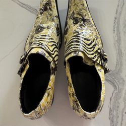 Men’s Floral Brogues Shoes Italy S42/9