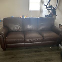 Leather Couch