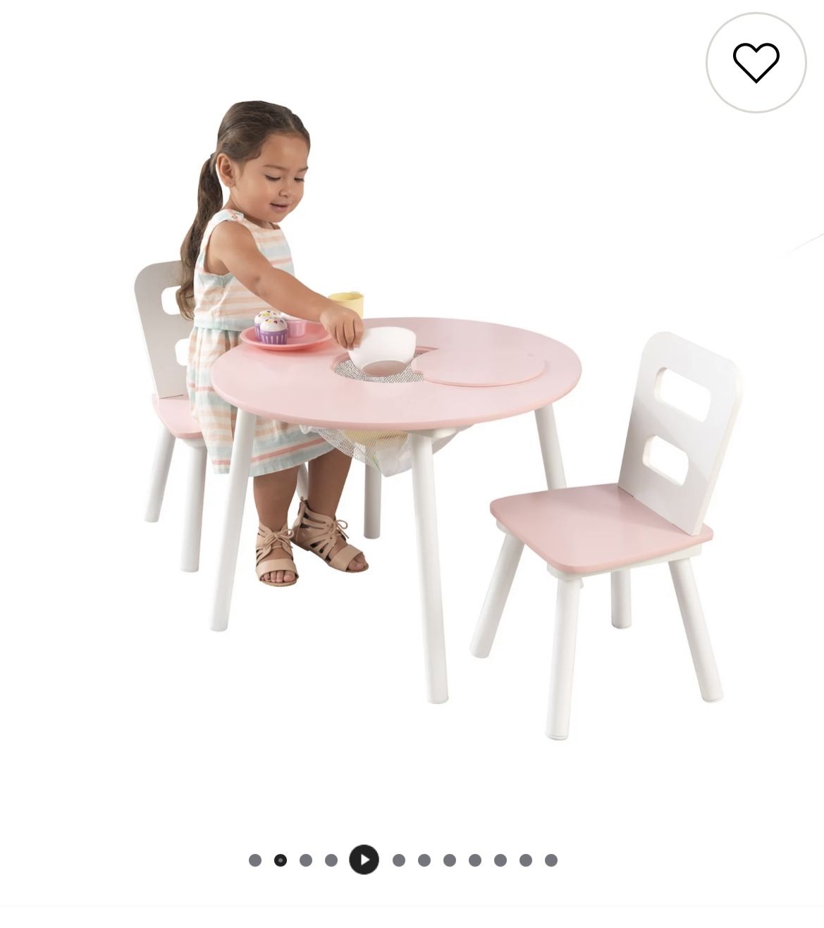 Toddler Table With Two Chairs