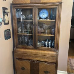 Antique Curio Cabinet