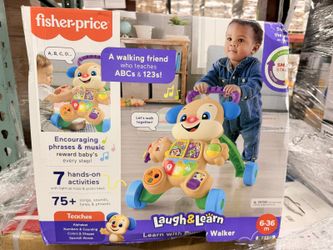 Fisher-Price Laugh & Learn Puppy Walker, Open Box, Brand New