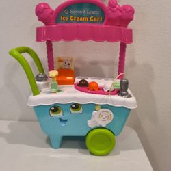 LeapFrog Scoop and Learn Ice Cream Cart Play Food Accessories
