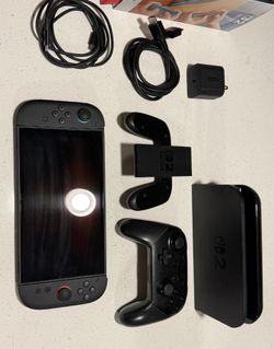 Nintendo switch 2 console used and pro controller