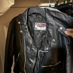 Wild Rider Leather Jacket 