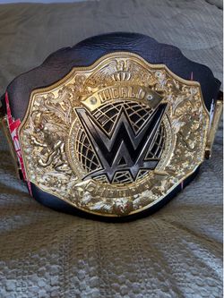 WWE CM Punk Straight Edge World Heavyweight Championship Belt