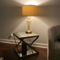 End table And Lamp