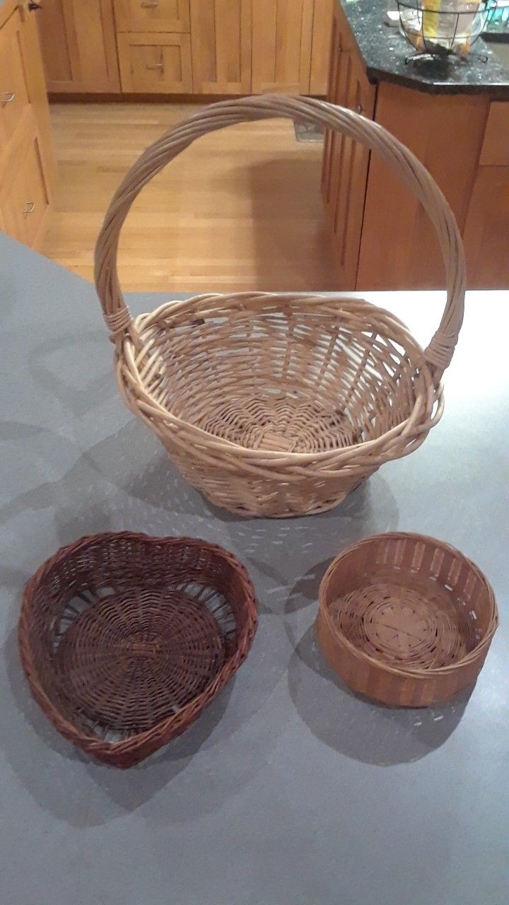 Set Of 3 Baskets