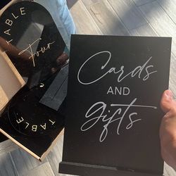 Wedding - Cups - Vases - Signs 