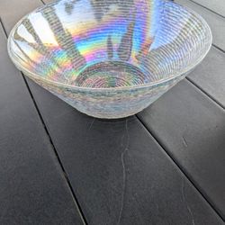 Beautiful Iridescent Bowl 