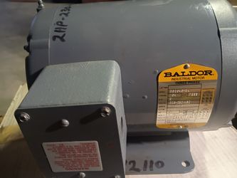 Brand new BALDOR MOTOR INDUSTRIAL THREE PHASE 2 horse power $180