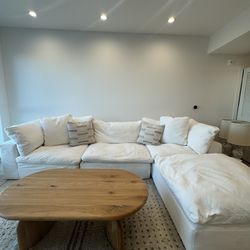 Restoration Hardware 4 Piece Cloud Couch