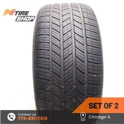Set of 2 Used  8.5/32  Run Flat  245/40R18  97H  Bridgestone  Turanza LS100 MOE RFT