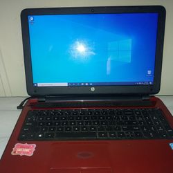 HP Red Laptop - READ Description