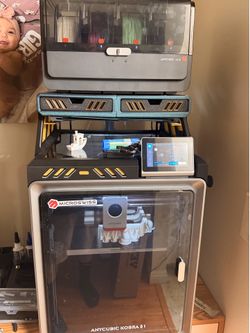 Anycubic Kobra S1 + ACE 2 Pro Combo with MicroSwiss Hotend Upgrade
