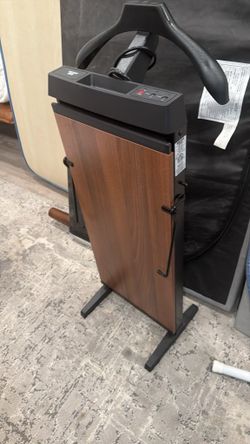 Trouser Press with Wooden Panel
