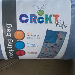 Coleman Thermal Sleeping Bag And Crkct Kids Sleeping Bag