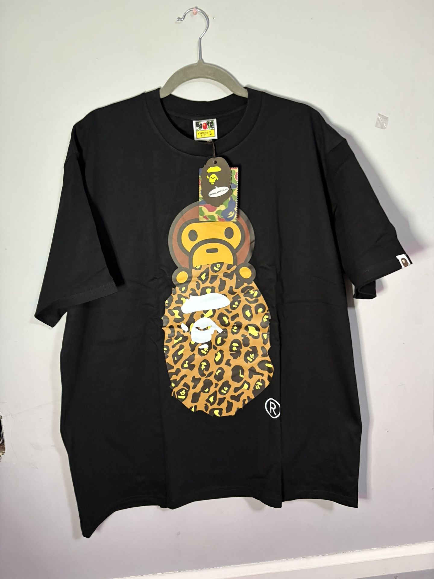 SIZE S&L BAPE CHEETA TEE
