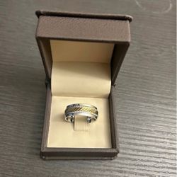 Gold And Silver Men’s Ring 