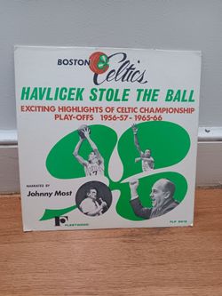 Boston Celtics “Havlicek Stole The Ball” LP. FLP 3019