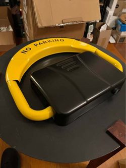 ORIENTOOLS Automatic Remote Control Parking Lock, Folding Parking Barrier Batteries Not Included, 98