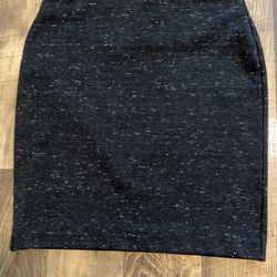 Black Loft Pencil Skirt Size XSP