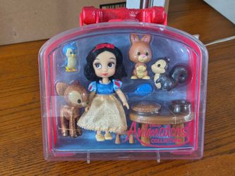 NWT! DISNEY Animators Collection Snow White Mini Doll Set 5"