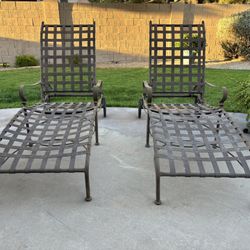 Beautiful Aluminum Chaise Lounge Chairs with Wheels