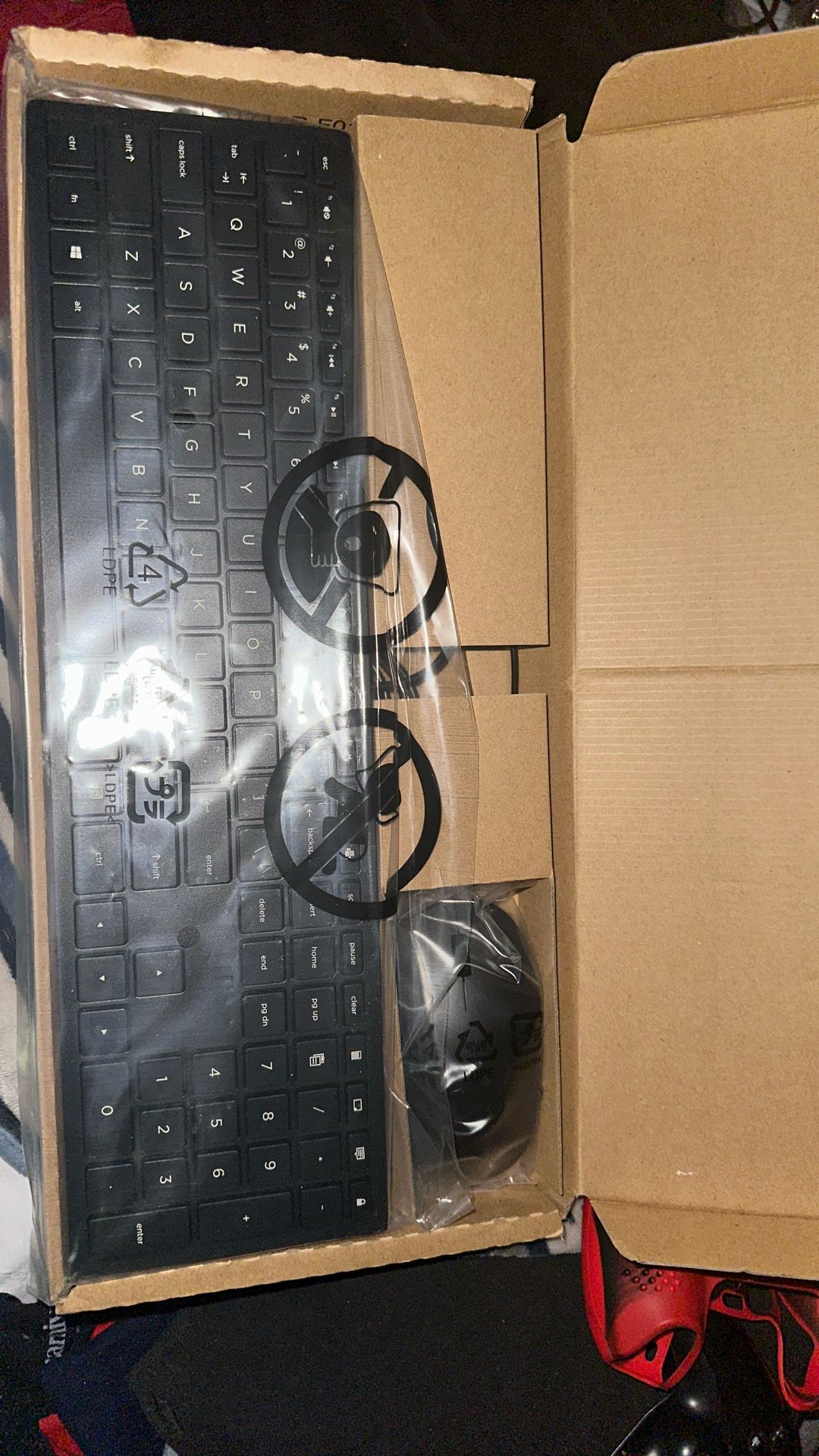 HP Desktop Keyboard And Mouse Set