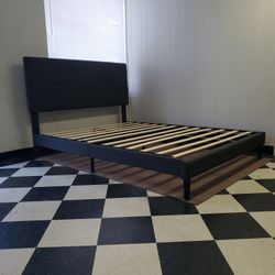 Queen size bed frame - can DELIVER almost anywhere for $20 extra - gently used and in LIKE NEW condition 😍