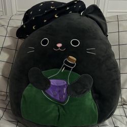 Squishmallow Halloween Cat 