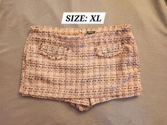 TWEED BOUCLE SKORT
