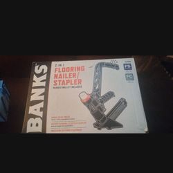Banks Two In One Floor Nail Or Stapler New In The Box Sperm On Price