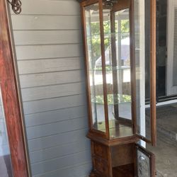 Tall Curio Cabinet 