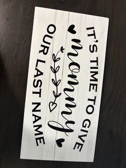 Wedding sign
