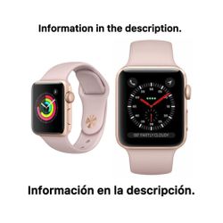 32GB Apple Watch SE 1st Gen 40mm Rose pink GPS + WiFi with Charger Stand, Cover protector, and band