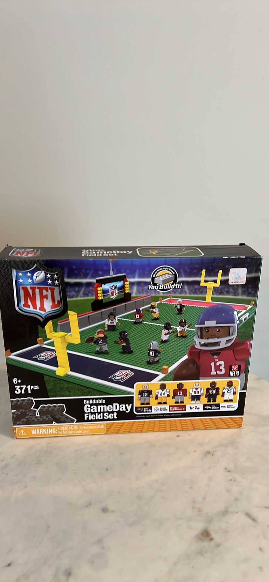 Buildable NFL Game Day Field Set