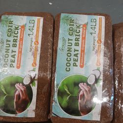 Coconut Coir peat Bricks $8 Each Of Them😃