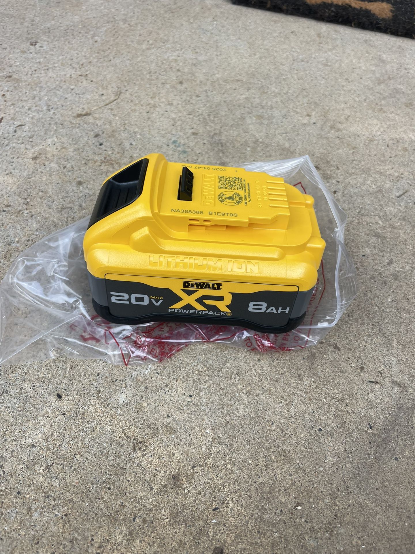 New DeWalt PowerPack Battery