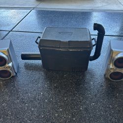 Low Lying Fog Cooler And Speakers