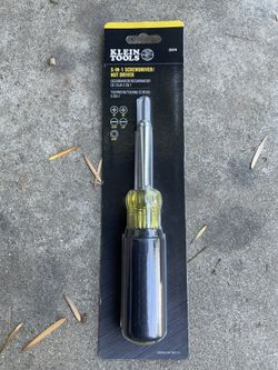 Klein 5 In 1 Screwdriver/nut Driver 