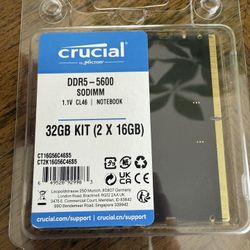 Crucial DDR5 5600 32GB RAM (Laptop)