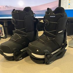Burton Step On Bindings (Youth Large) & Boots (5K) Women’s US 6