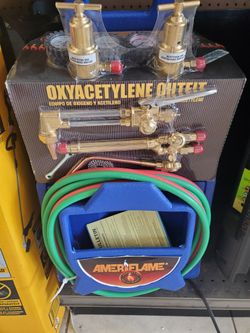 OXYACELTYLENE OUTLE GAS OXYGEN