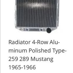 Radiator For 1965) Mustang