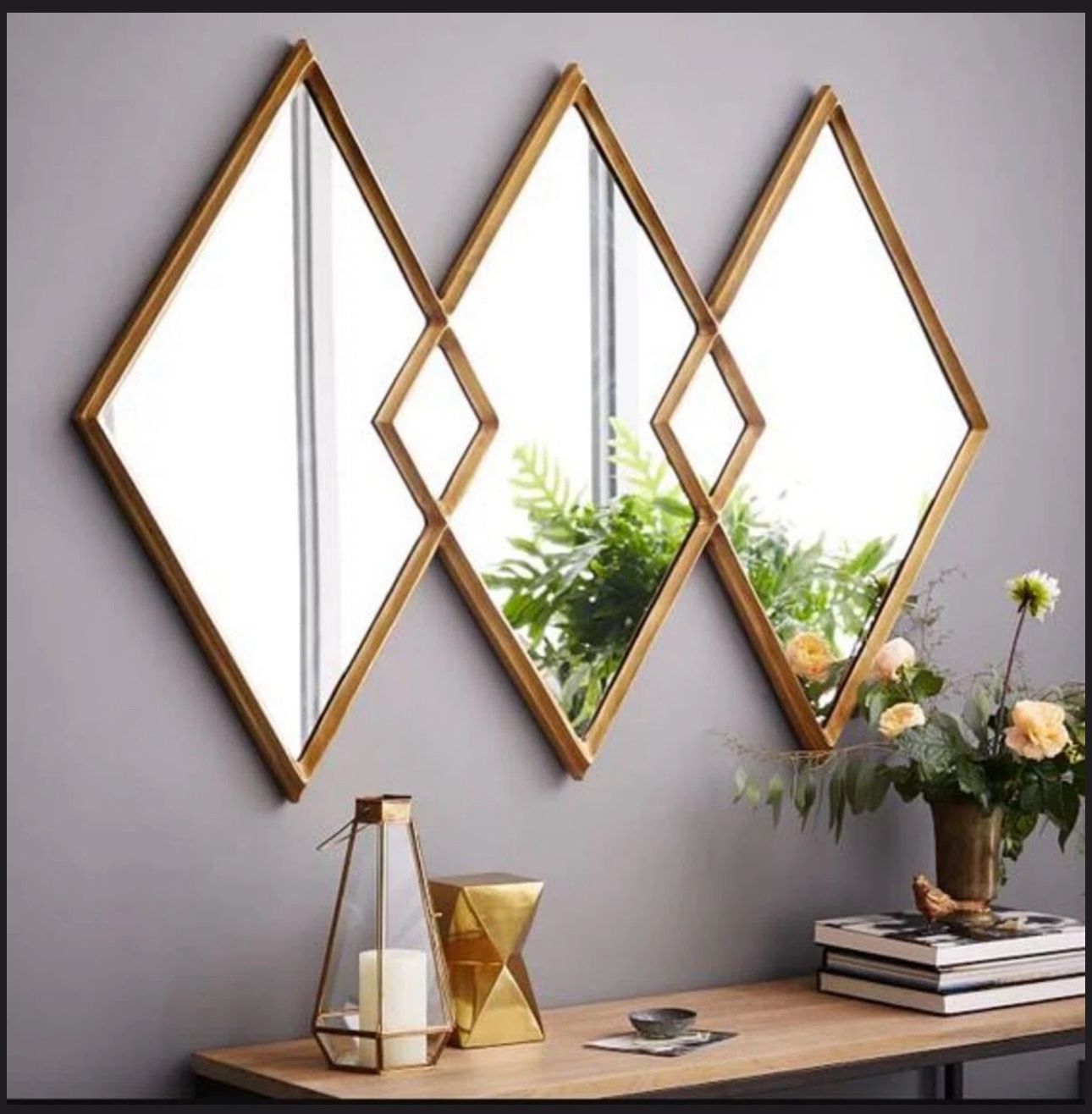 Metal Frame Wall Mirror