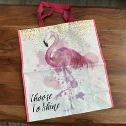 $5 for Pink Flamingo Large Tote Bag